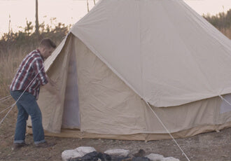 How to Set Up Your Bell Tent (Short Version)