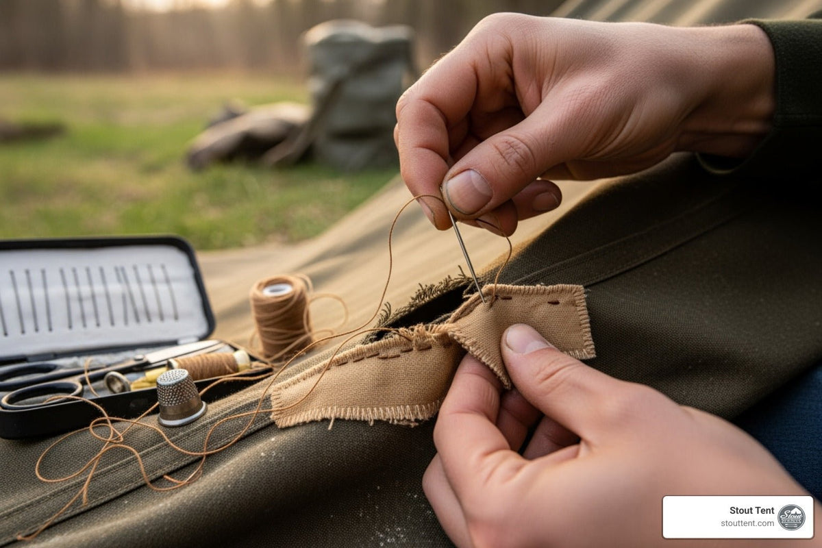 Mastering Canvas & Tent Repairs: A Comprehensive How-To