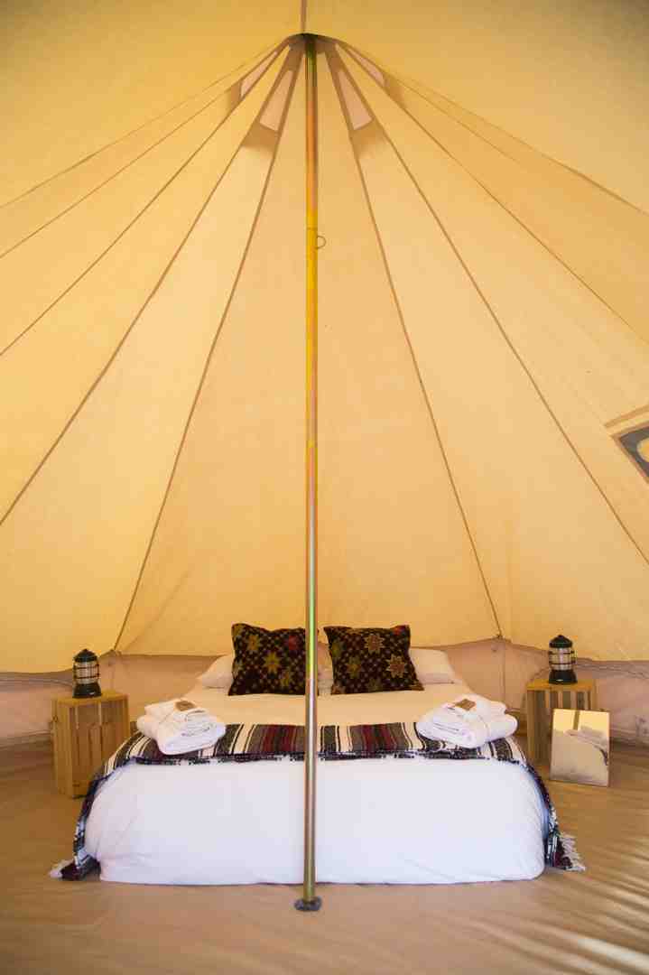 High end glamping