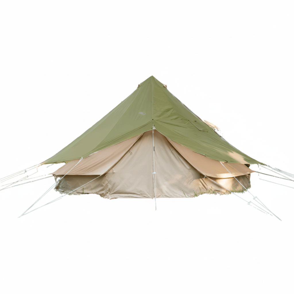 Green Rainfly for Stout Bell Tent image 0