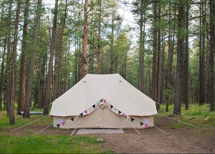 The Pro Bell Tent Series - 6M Double Peak (3 Doors) - Stout Tent