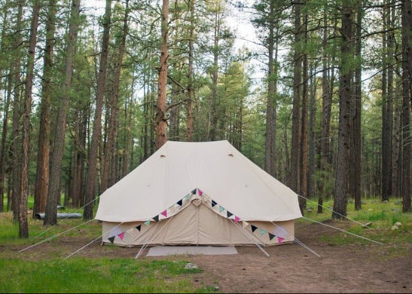 The Pro Bell Tent Series - 6M Double Peak (3 Doors) - Stout Tent