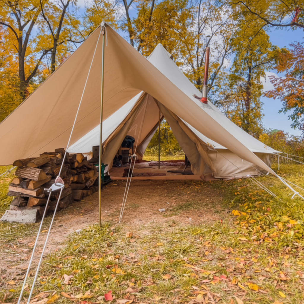 The Pro Bell Tent Series - 6M Double-door - Stout Tent