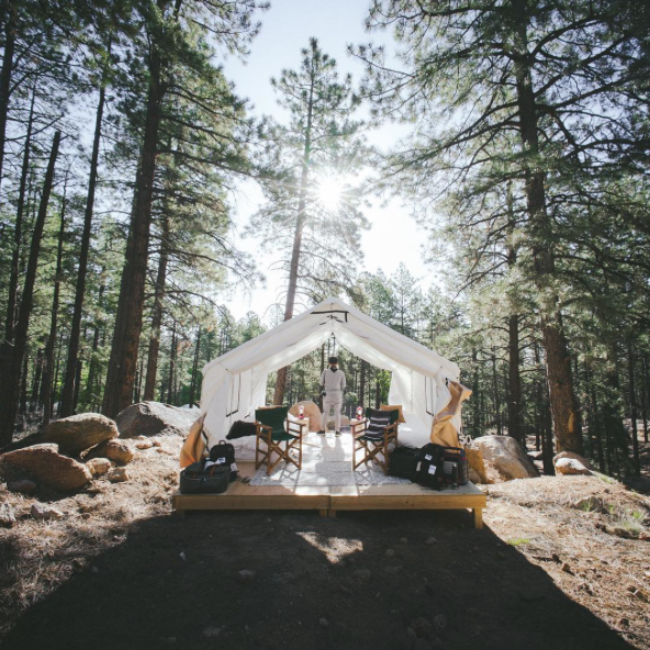 Wall Tent Canvas Covering - 12' x 10' - White (The Outer Layer of a Tent)