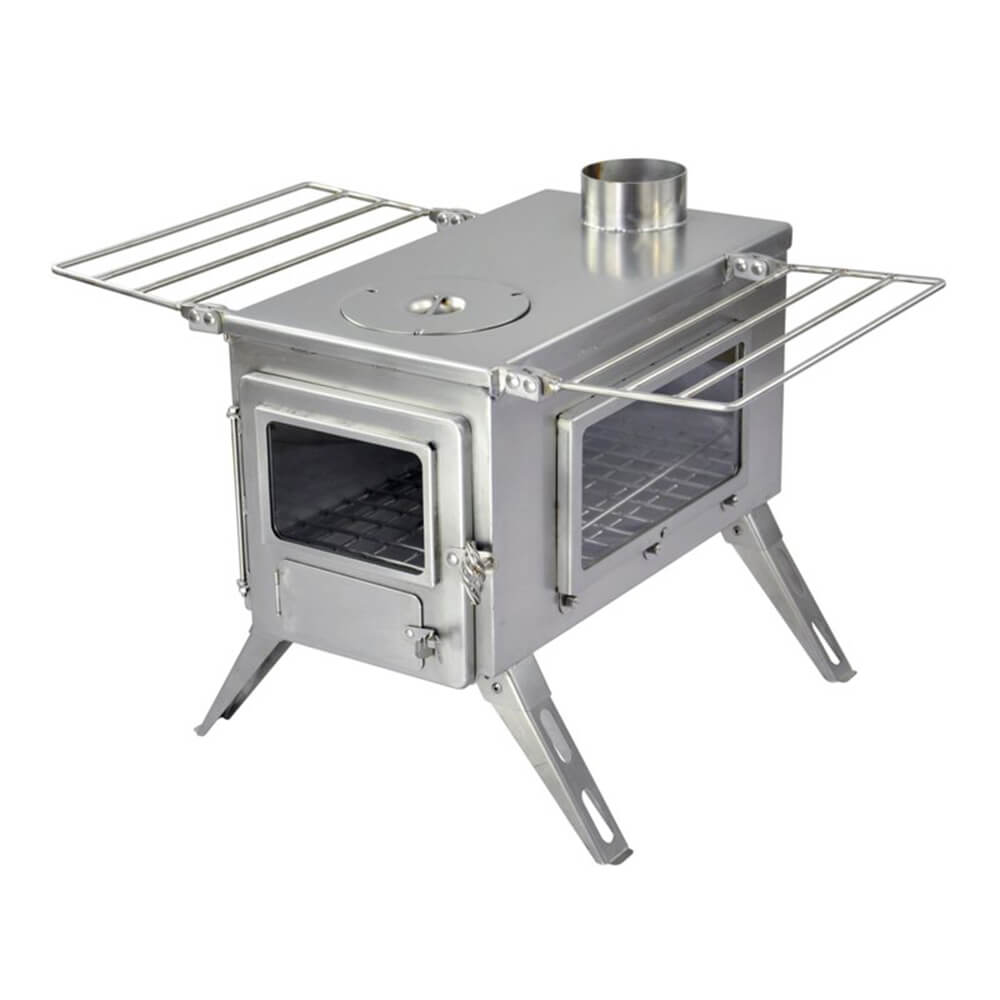 Nomad View - Woodburning Stove with Large Viewing Windows image 0