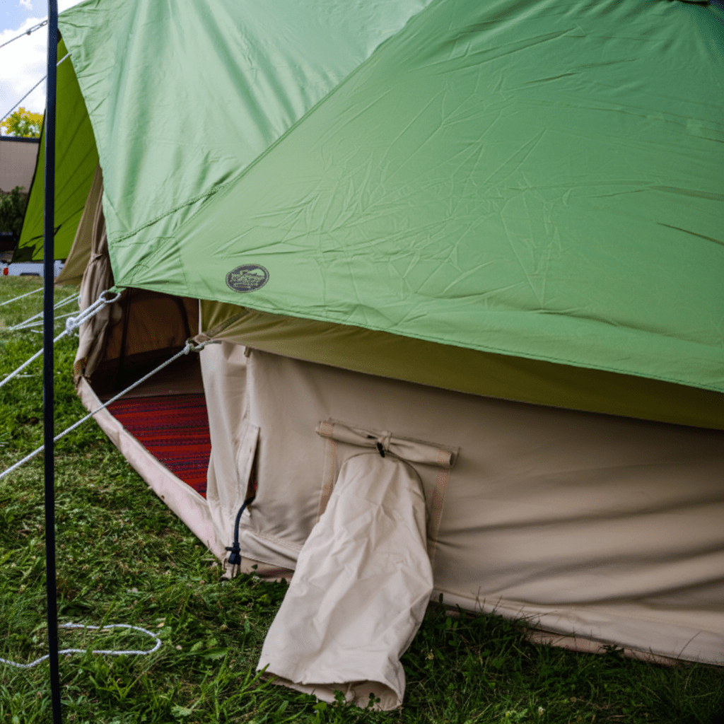 Green Rainfly for Stout Bell Tent image 3
