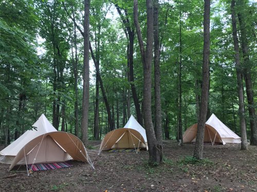 Stout Bell Tent Curved Awning - Stout Tent