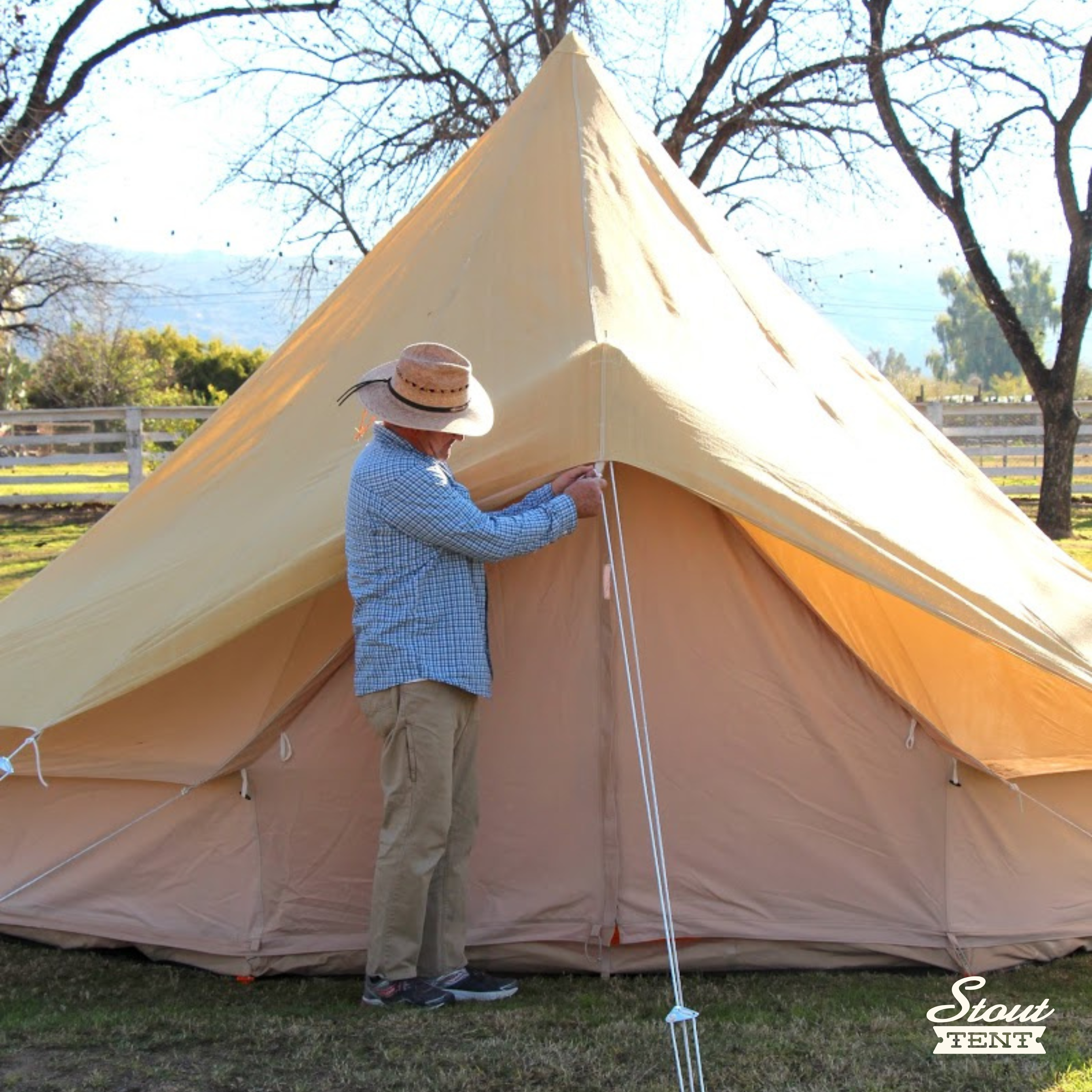The Maintenance Guide – caring for your Stout Tent