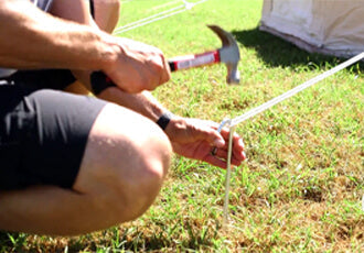 How to Stake Your Bell Tent