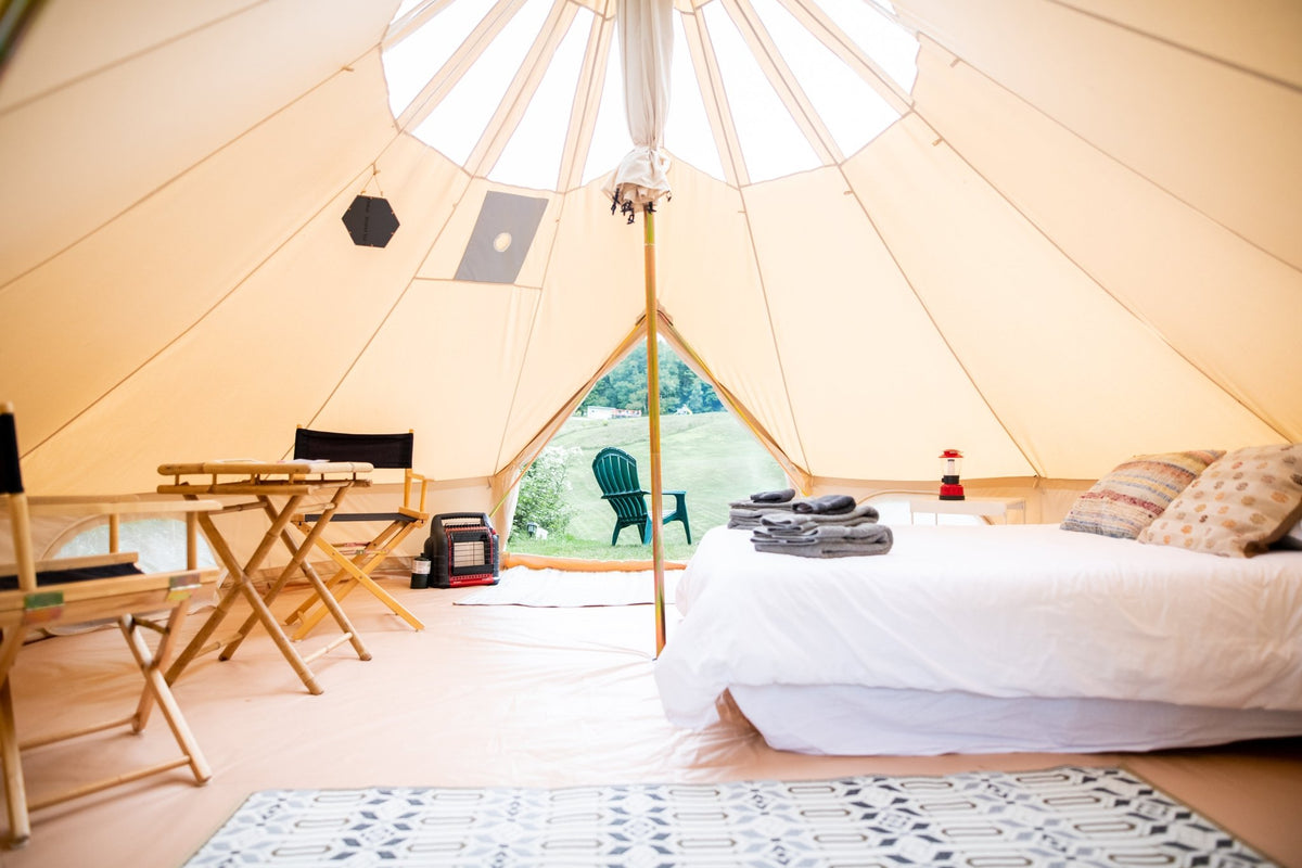 The Pro Bell Tent Series - 5M Stargazer Double-door - Stout Tent