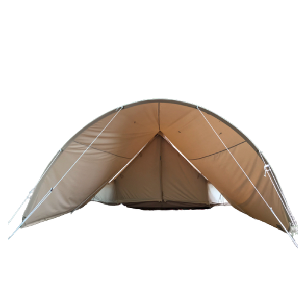 bell tent awning Stout Bell Tent Curved Awning