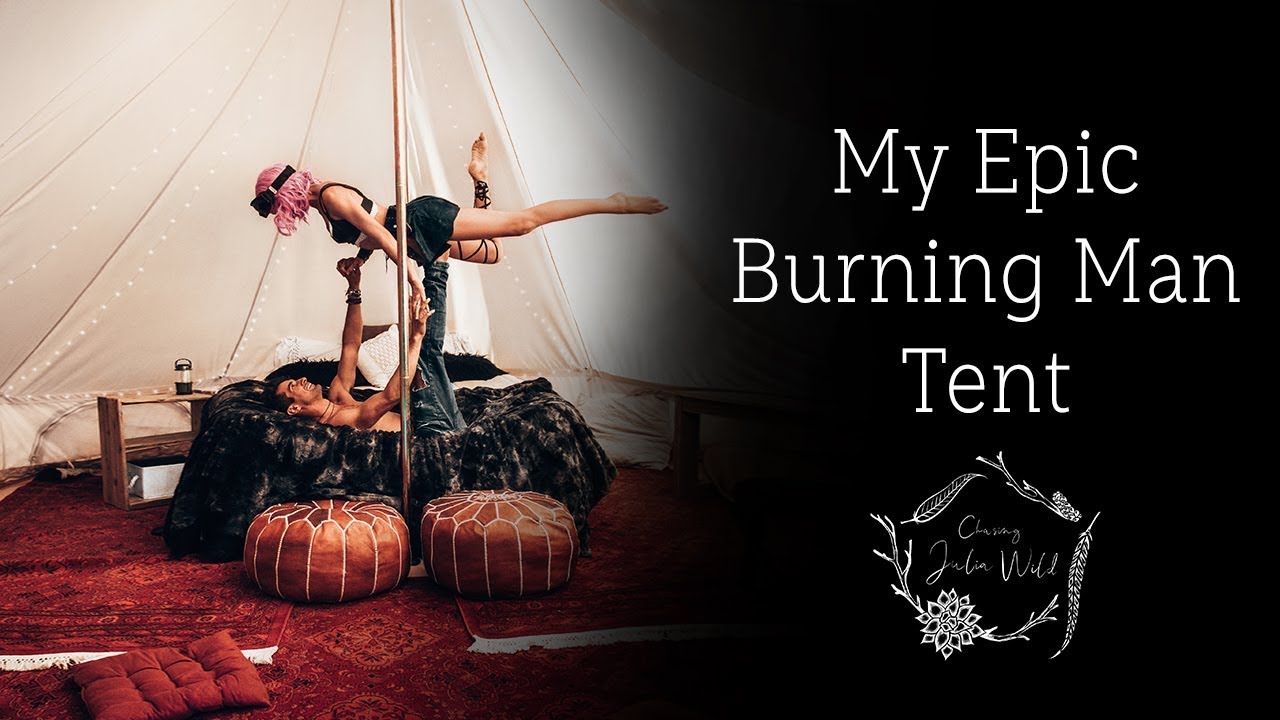 BEST TENT AT BURNING MAN - 🔥Tent tour!🔥