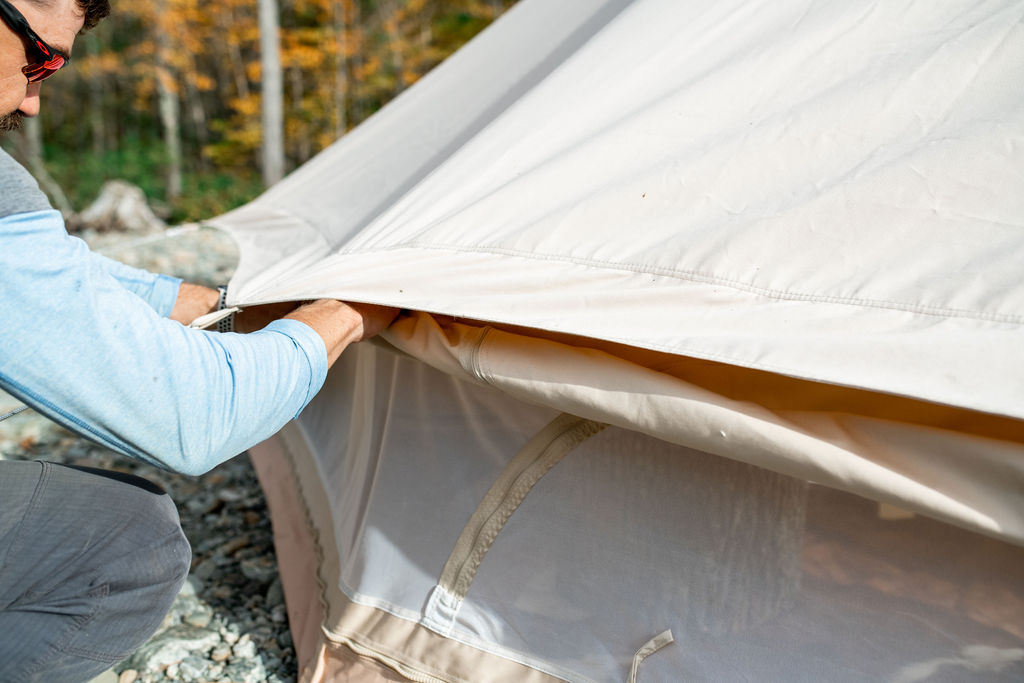 16' (5M) Bell Tent Fly Cover — Beyond Tent