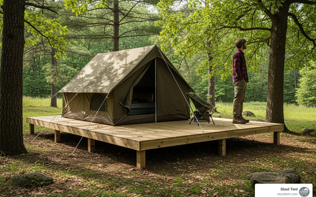 Build a Portable Tent Platform: Elevate Your Camping Experience