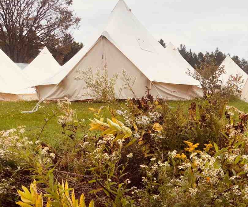 How to Build a Tent Platform for Your Canvas Bell Tent